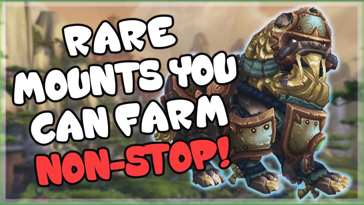 Rare Mount Drops That You Can Farm for All Day and How To Get Them