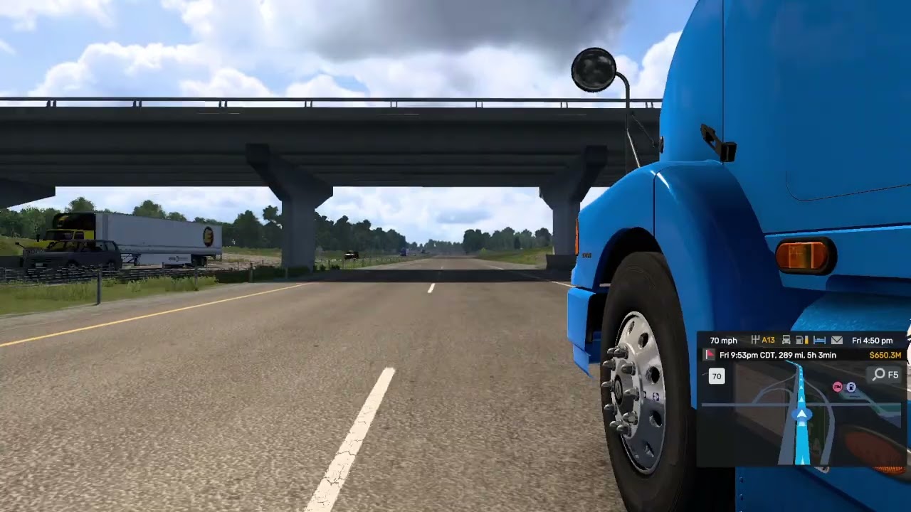 Driving from Cedar Rapids IA to Kansas City MO in American Truck Simulator!