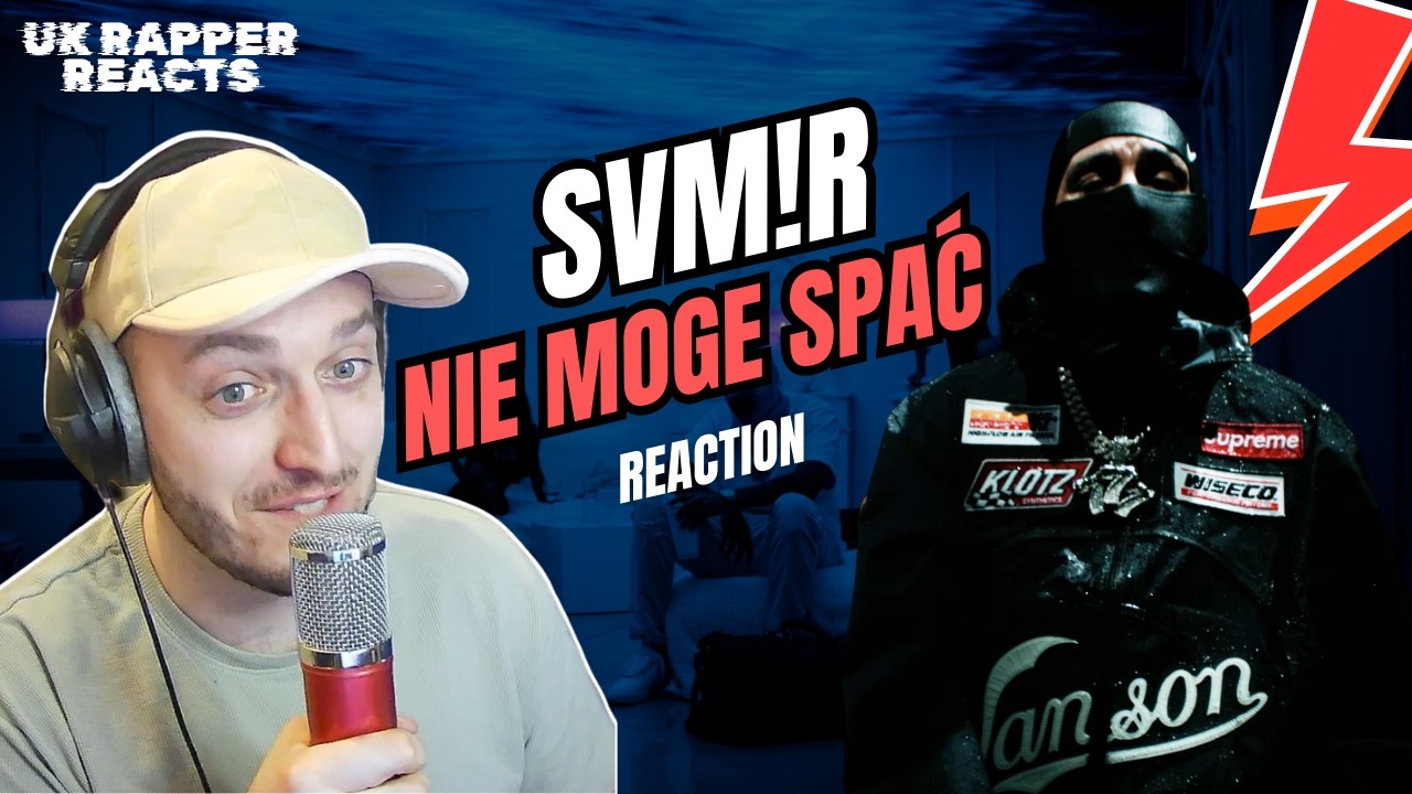 RAPPER REACTS to SVM!R - NIE MOGE SPAĆ (Official Video) | Polish Music Reaction | Zee TV