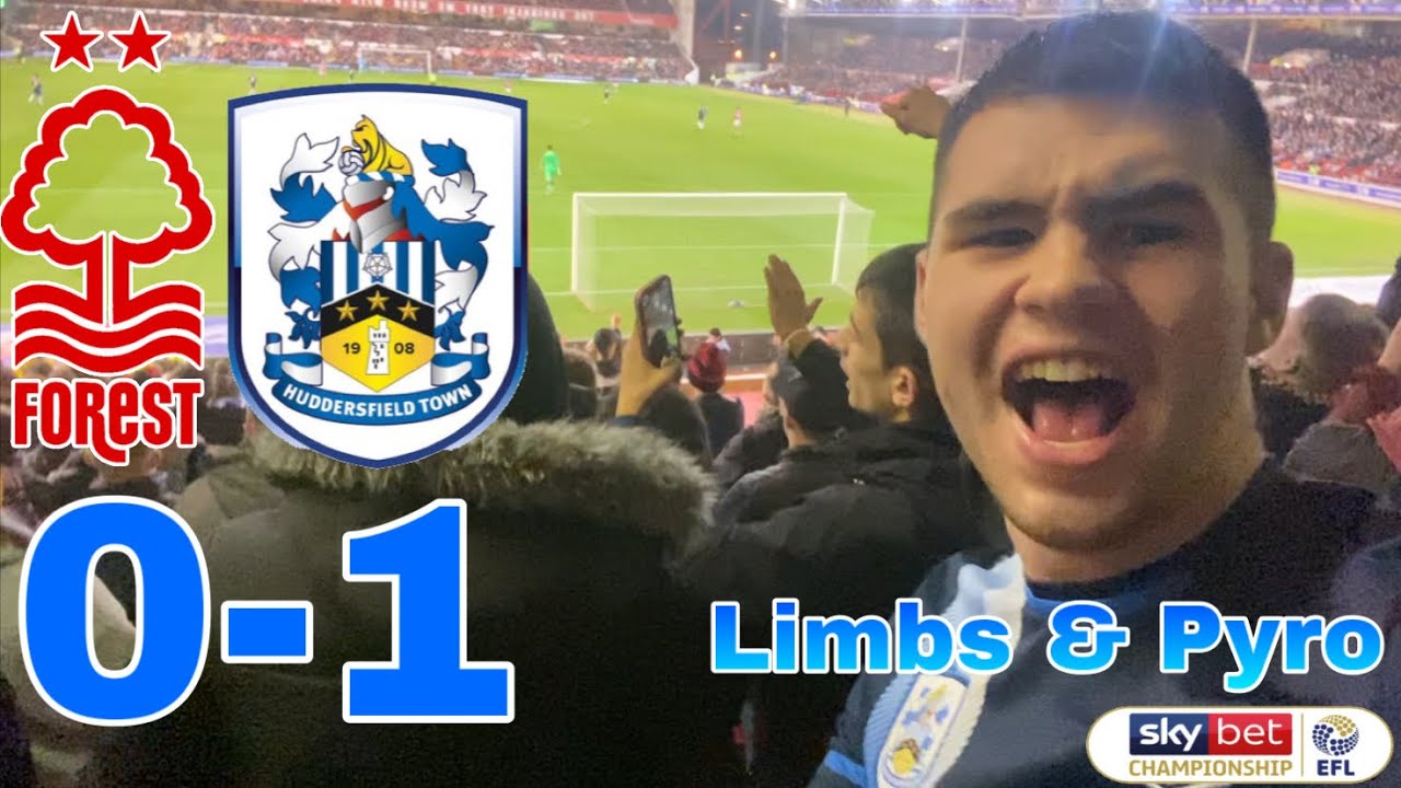 TOWN FANS CARNAGE Nottingham Forest Vs Huddersfield Town 0-1 EFL Championship Match Day Vlog