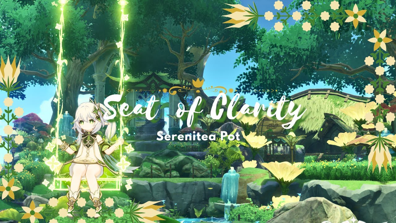 Seat of Clarity (W/ ID) || Serenitea pot