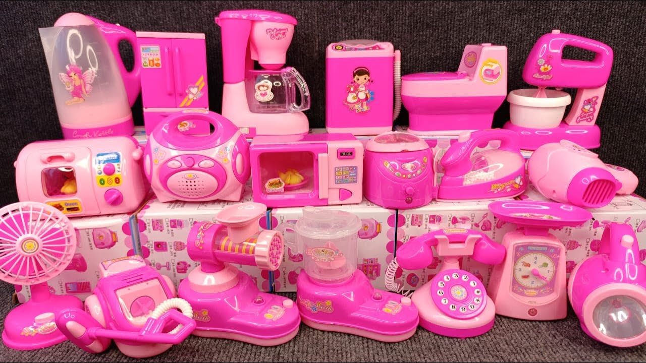 6 Minutes Satisfying with Unboxing Princess Mini Furniture Toys Collection Review Toys | ASMR