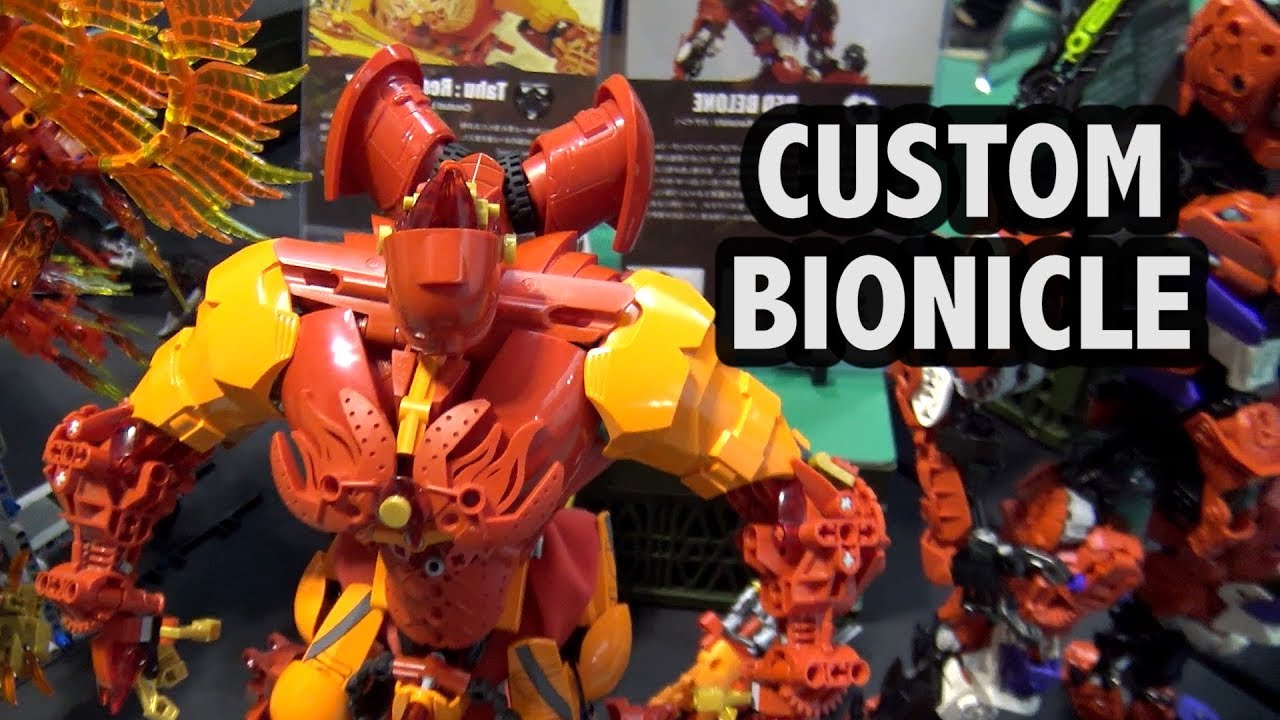 LEGO Bionicle Tahu Czerwony wojownik | Japoński Brickfest 2018