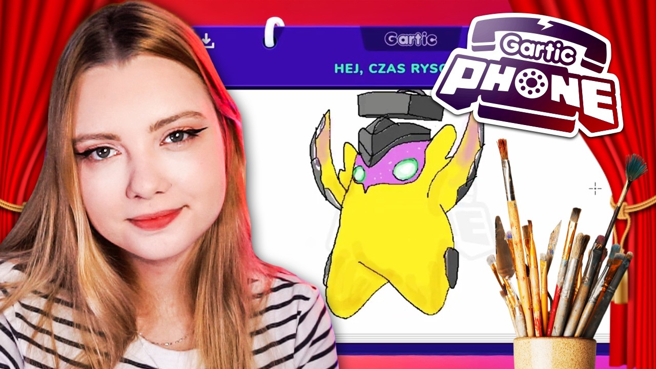 FAKE but we draw something from GAMES - GARTIC PHONE ☎️