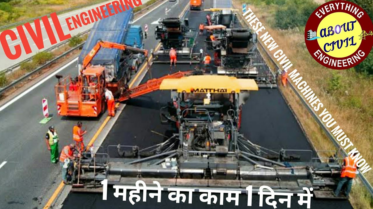 These 6 Civil Engineering Machines Are So Fast || Construction Equipment