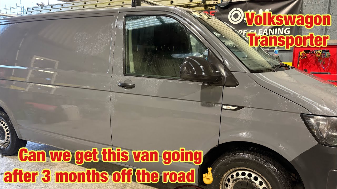 Volkswagen Transporter Alternator belt & Timing belt replacement 