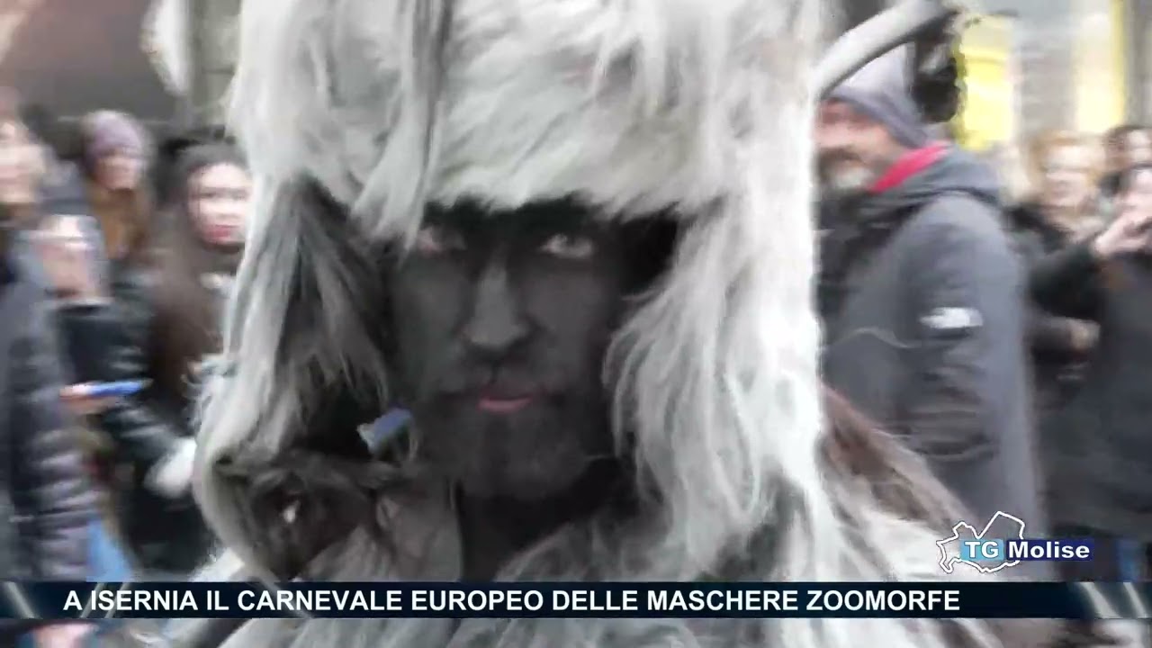 A Isernia il carnevale europeo delle maschere zoomorfe