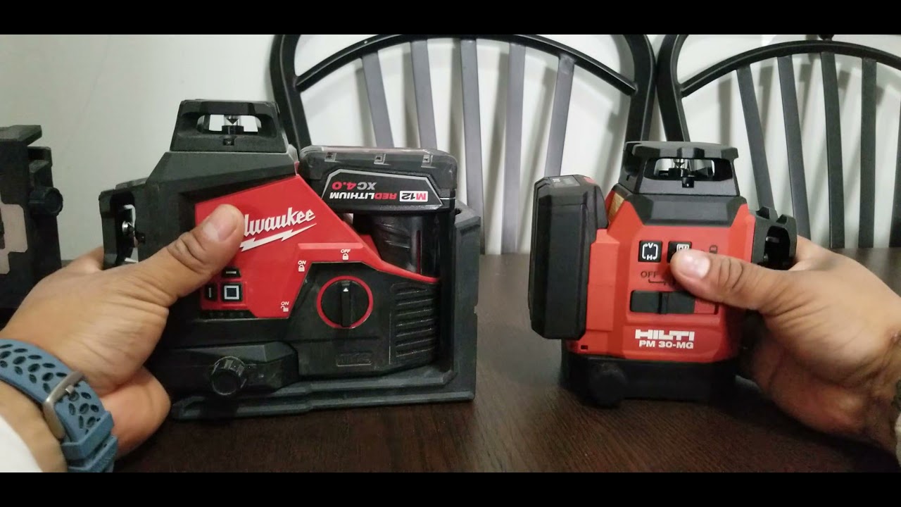 Milwaukee vs Hilti Laser levels