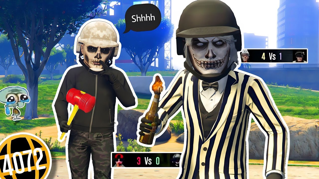 Unos TRYHARDS Tuvieron La Mala Suerte De Encontrarse Conmigo (GTA 5 ONLINE)