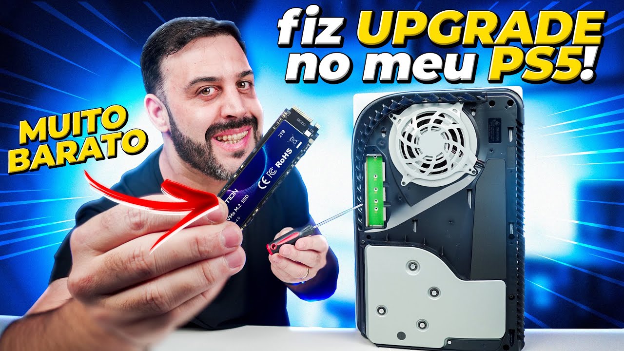 MELHOR SSD para Playstation 5 - Veja qual Escolher e Como Instalar!