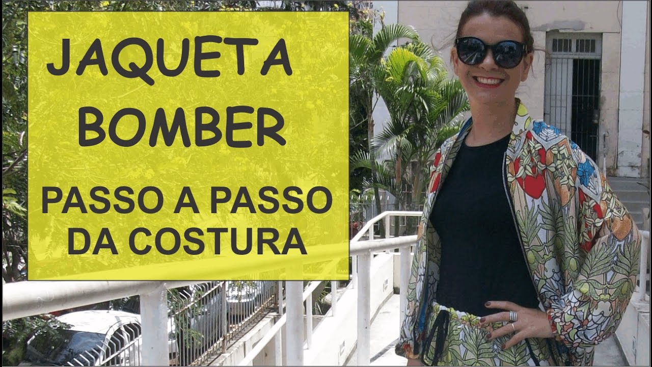 BOMBER JACKET COSTURA COM CÉLIA ÁVILA