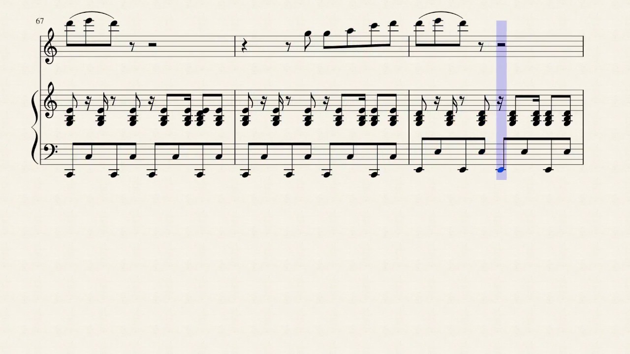 Jess Glynne - Hold My Hand - Flute Sheet Music