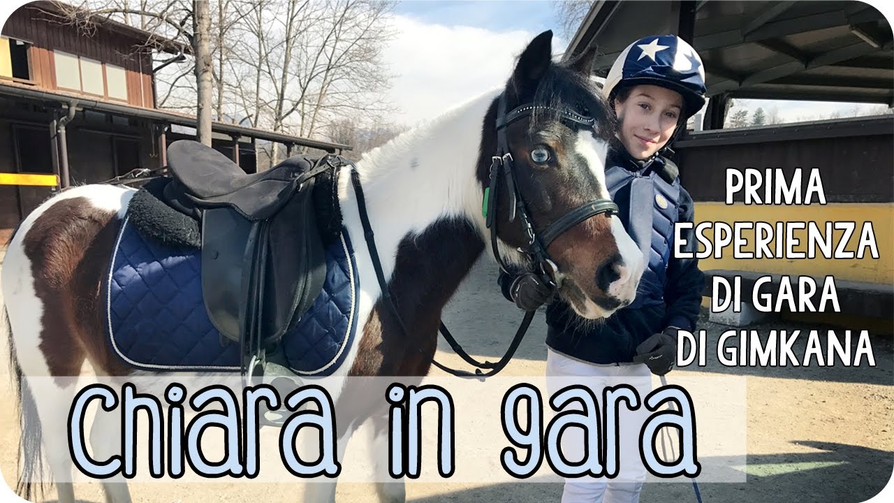 Prima gara di gimkana per Chiara