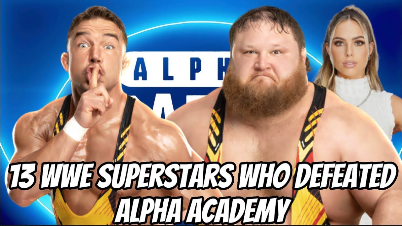 13 Wwe Superstars Who Defeated Alpha Academy | Nov Freeze Official