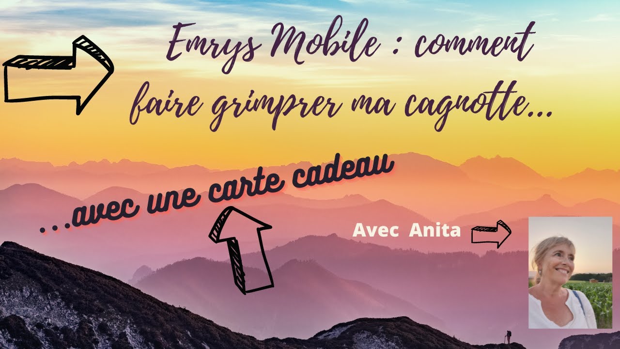 EMRYS MOBILE - UTILISER UNE CARTE CADEAU