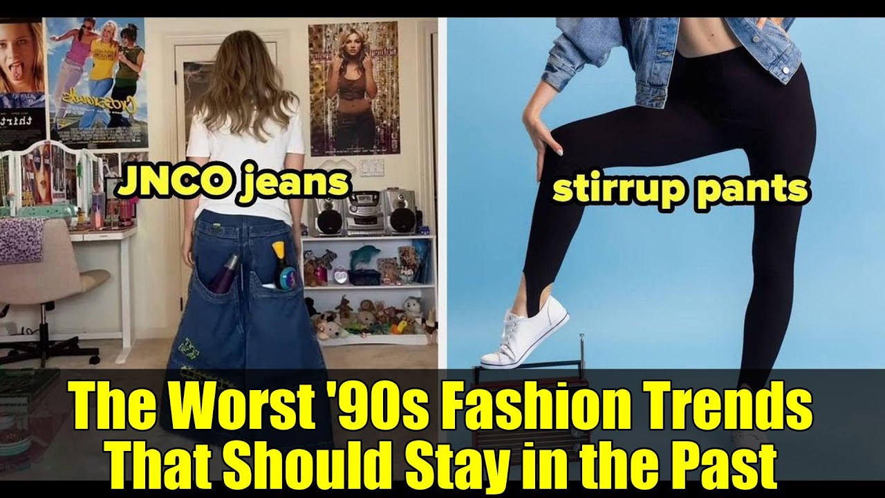The Worst '90s Fashion Trends That Should Stay in the Past