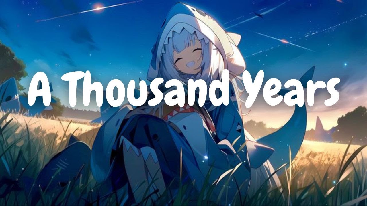 Christina Perri【A Thousand Years】Covered by AI Gawr Gura