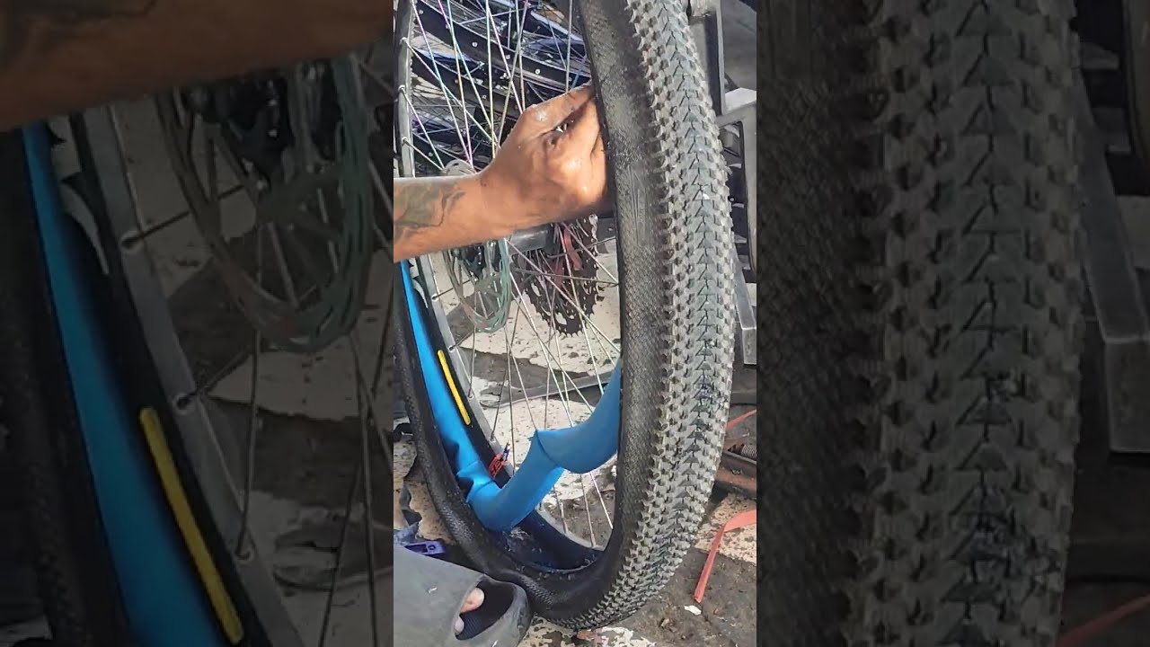 Installing FOSS inner tube presta valve
