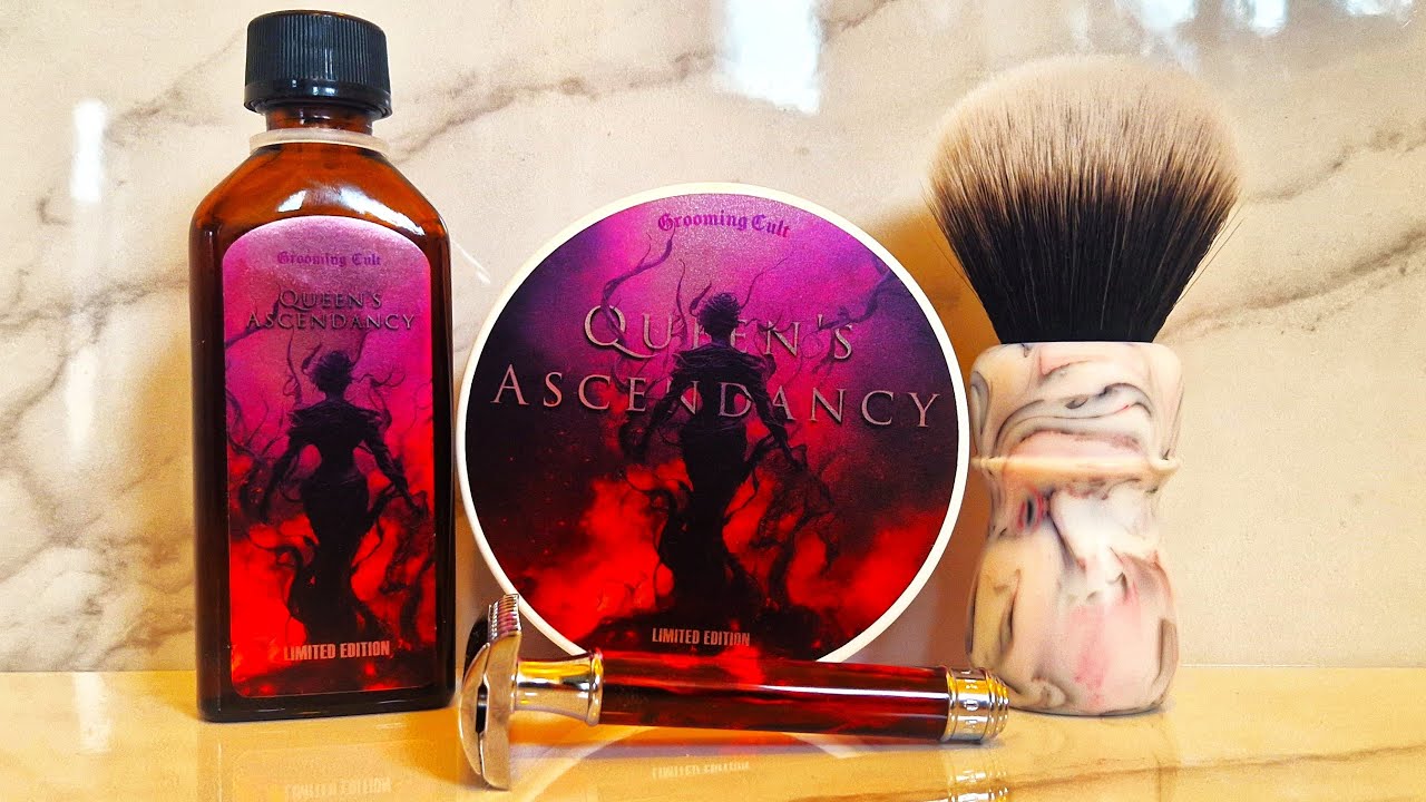 Pleasure Shave Grooming Cult Queen's Ascendancy Set.