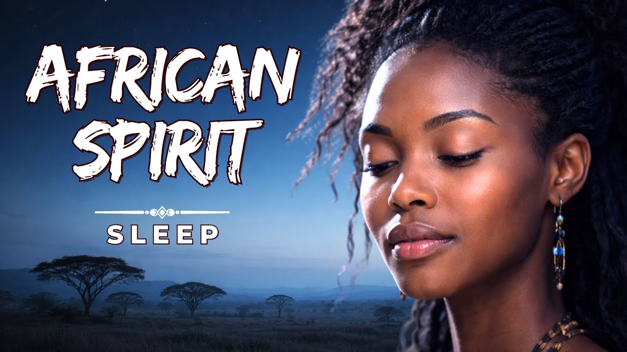PEACEFUL NIGHT | 2 Hours African Deep Sleep Music & Swahili Vocals 🌙✨