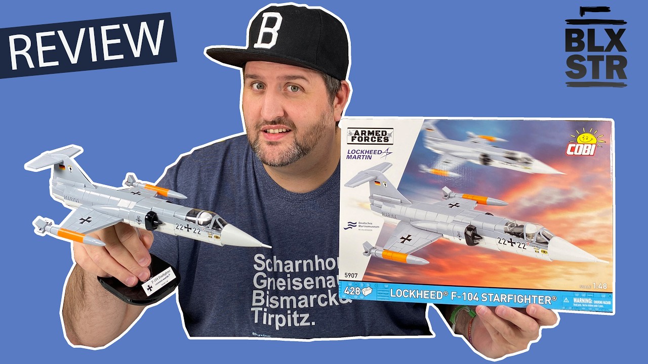 Starfighter der deutschen Marine 💥 COBI-5907 Lockheed F-104 Starfighter ▶️ REVIEW