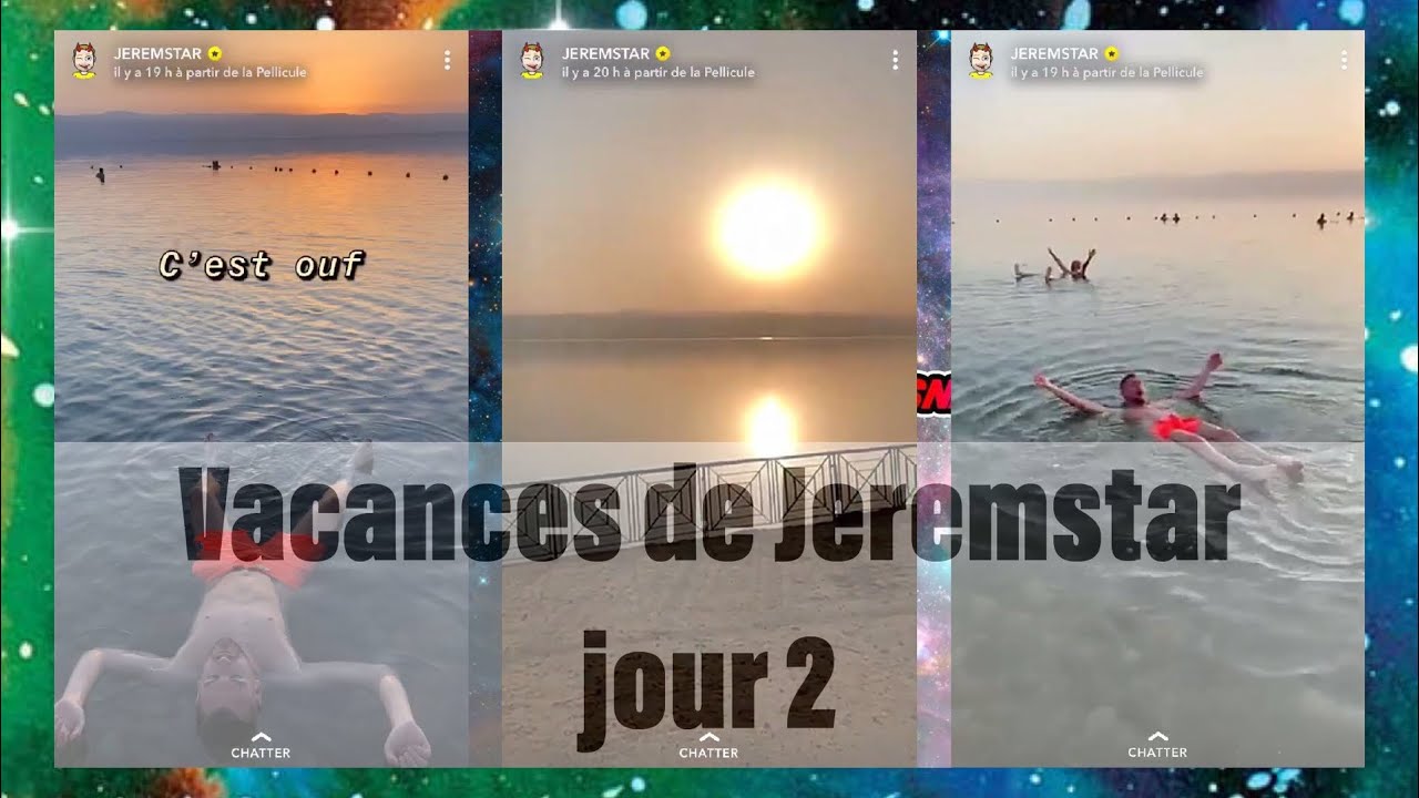 JEREMSTAR en vacances en Jordanie avec Garou et Poux de pubille. JOUR 2 PART.3