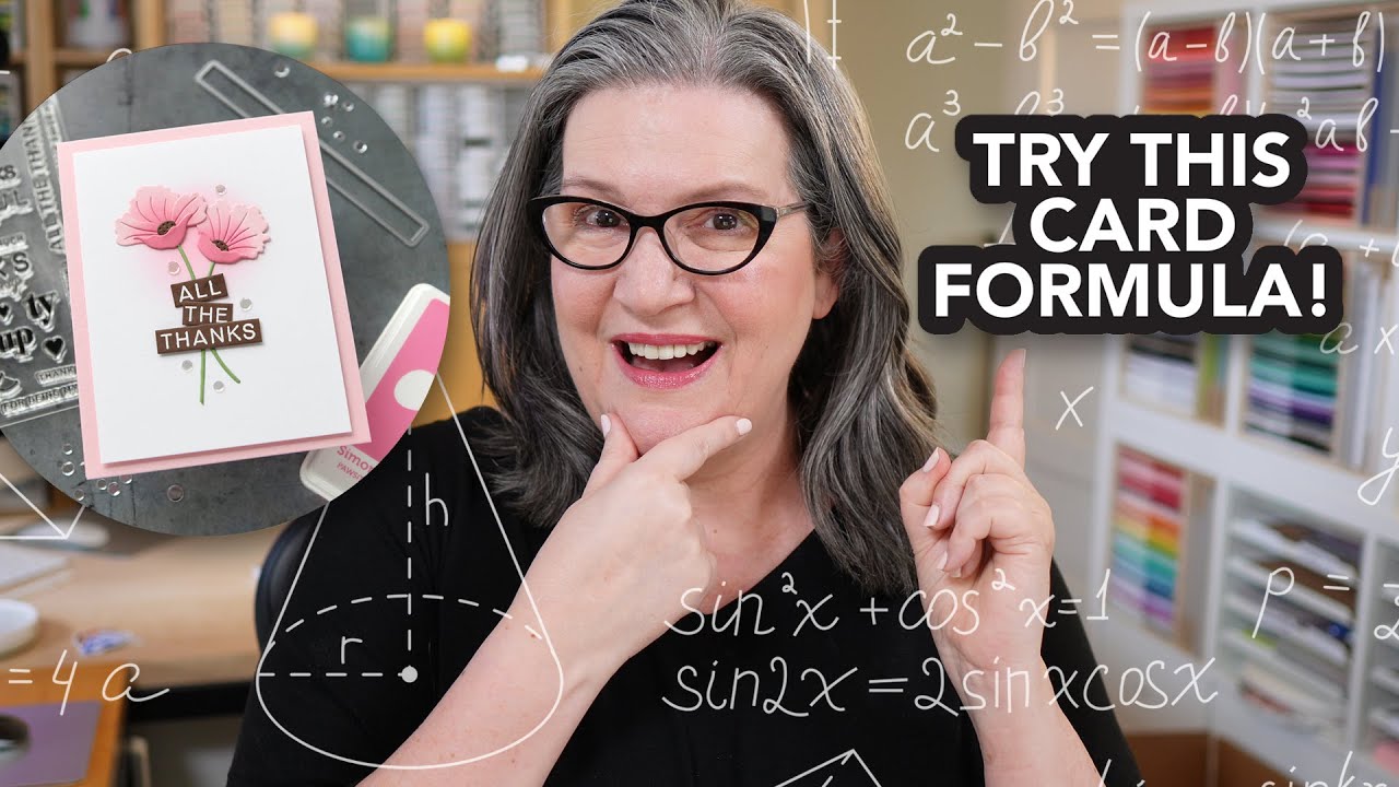 Try this easy card making formula the next time you're stuck for ideas!