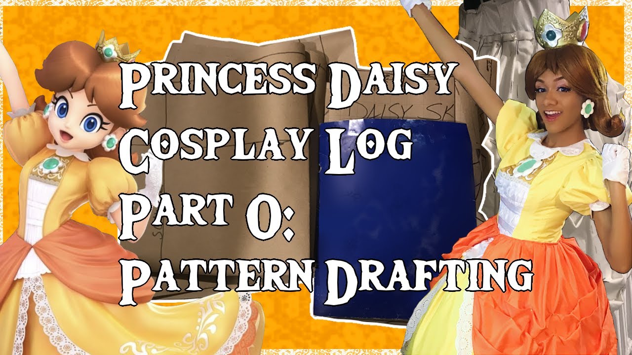 Princess Daisy Cosplay Work Log Part 0: Pattern Drafting