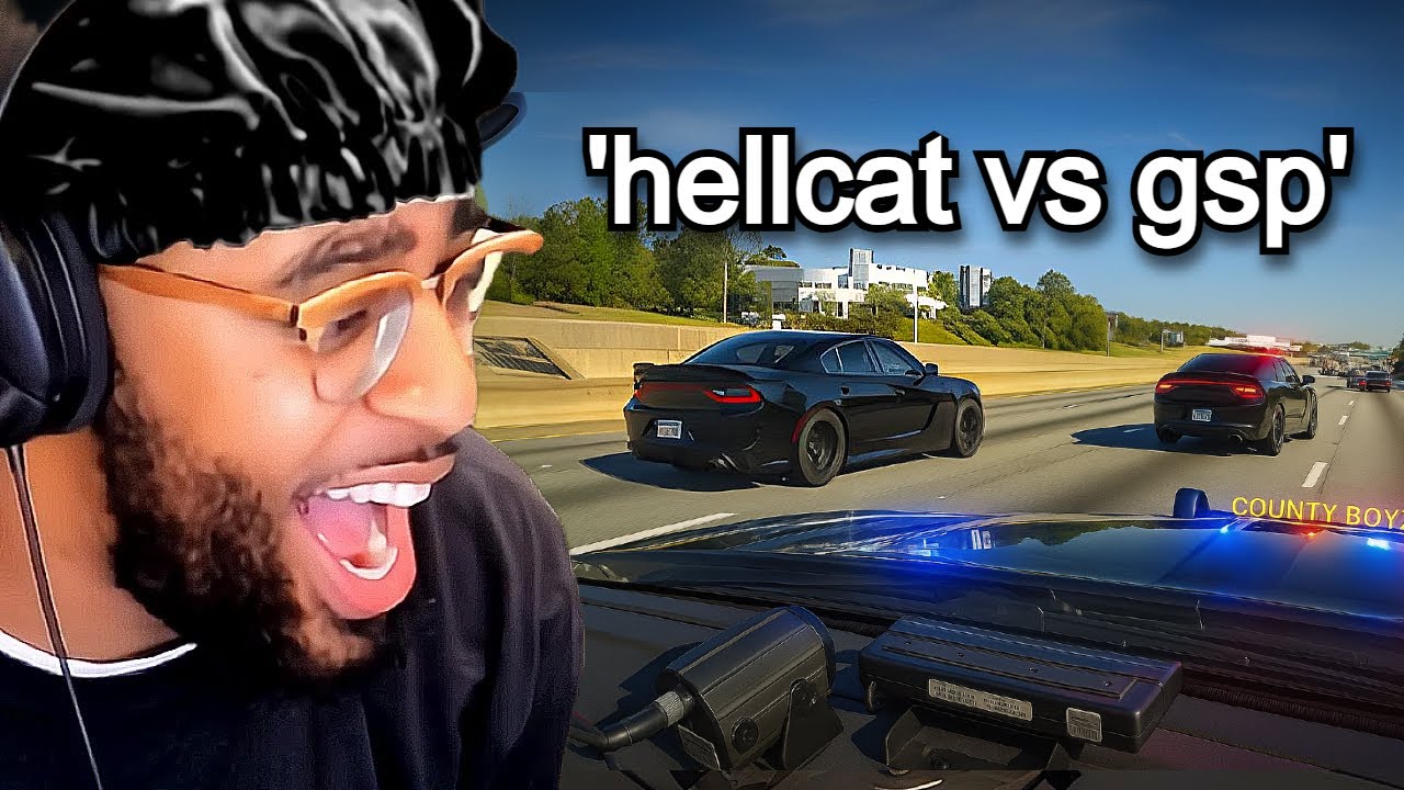 coolkid reacts to HIGH-ADRENALINE CHASES!! HELLCAT, DUAL CHASE & MORE!