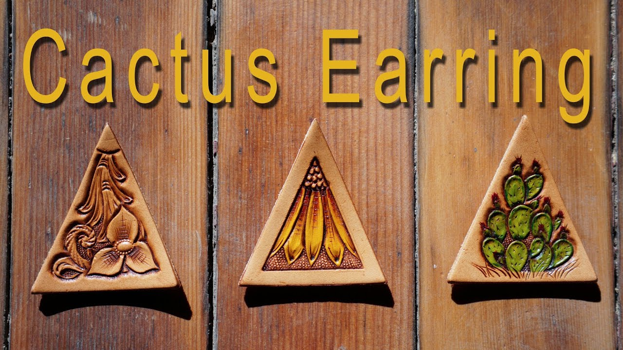 Cactus Triangle Earring: 2of3