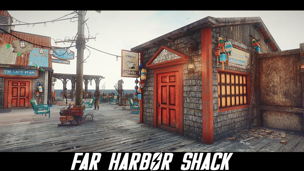 Fallout 4 Mods: Far Harbor Shack by Elianora