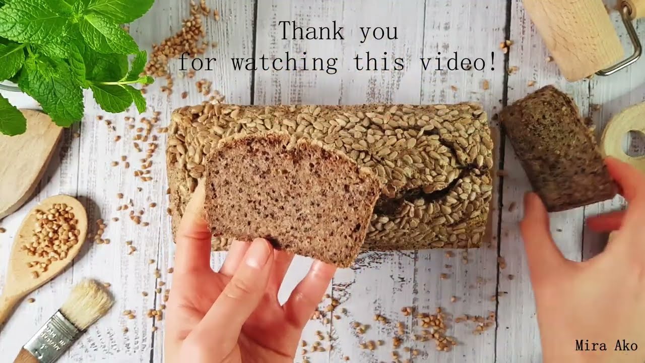 Healthy Vegan Buckwheat-Quinoa Bread | Yeast-Free & Gluten-Free