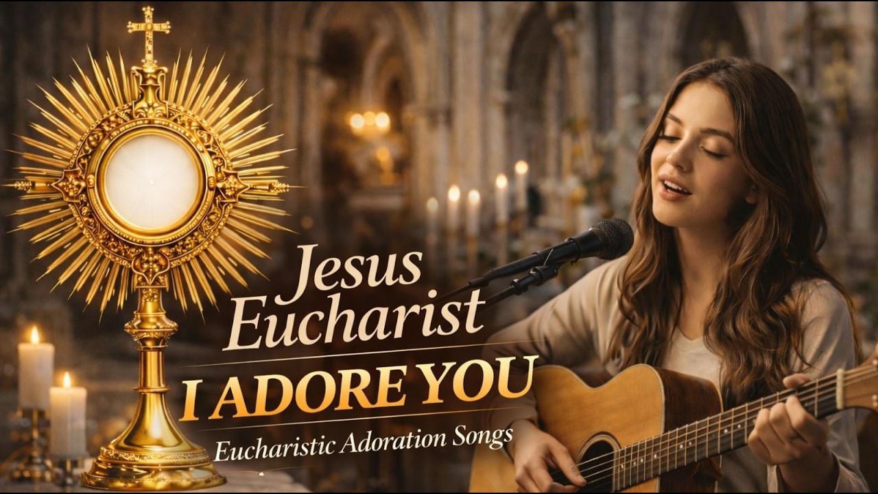 Jesus Eucharist, I Adore You 🙏 Deep Eucharistic Worship Songs | Catholic Adoration