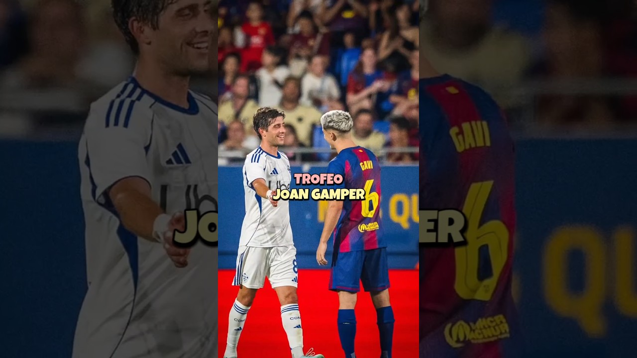 🤔&iquest;QU&Eacute; ES EL TROFEO JOAN GAMPER? 🏆