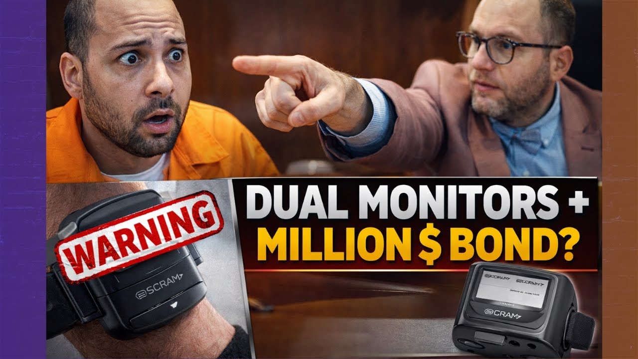 Judge Slams Repeat DWI Offender With Dual Ankle Monitors, Curfew, And Million-Dollar Bond Threat