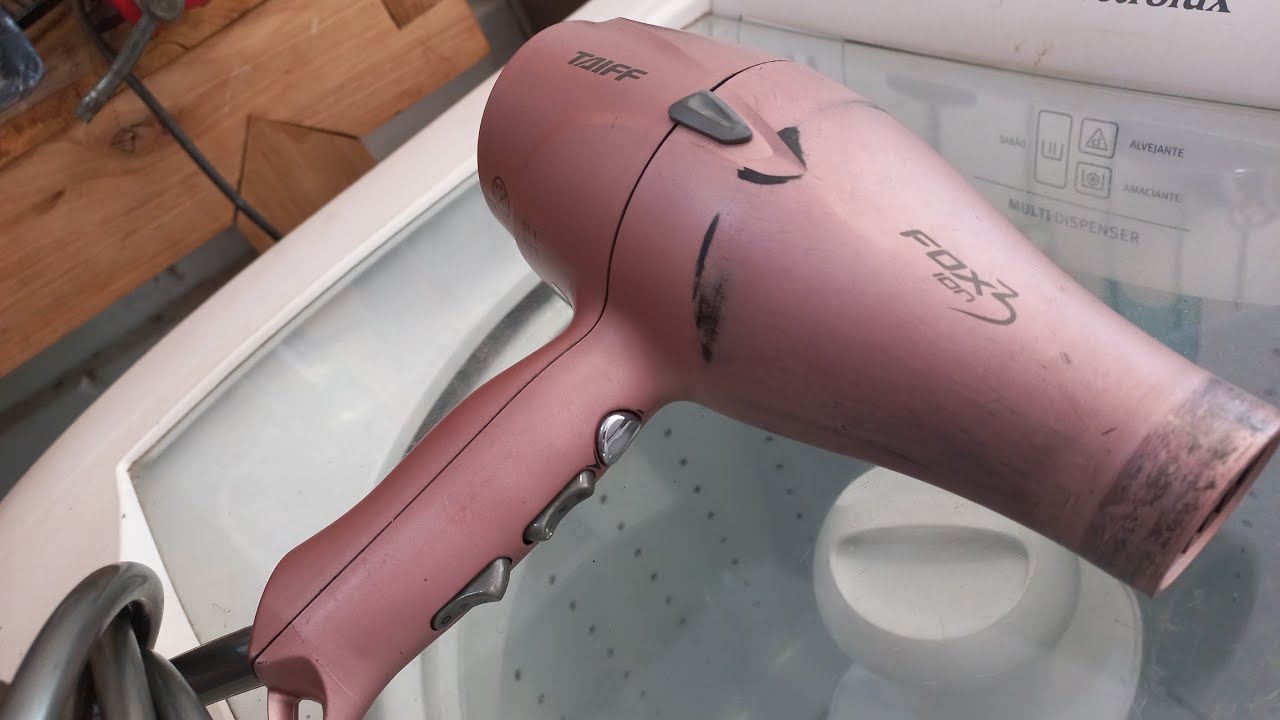 SECADOR DE CABELO TAIFF ION 3 NÃO LIGA - COMO RESOLVER?