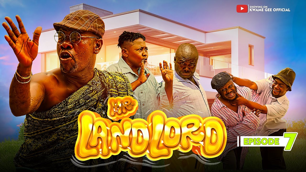 MR. LANDLORD - (Episode 7) Fire for fire  #movie #comedy #nanayeboahcomedy #kumawoodmovies