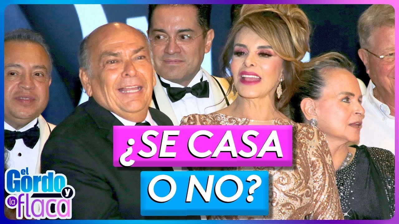 Lucía Méndez aclara si hay romance y si usará un vestido de novia como Thalía | El Gordo y La Flaca