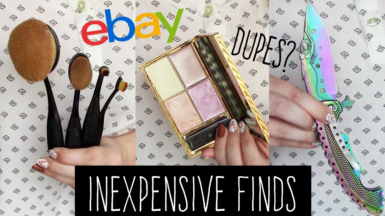 EBAY FINDS HAUL #3 ARTIS BRUSH DUPES? SLEEK SOLSTICE PALETTE & MORE