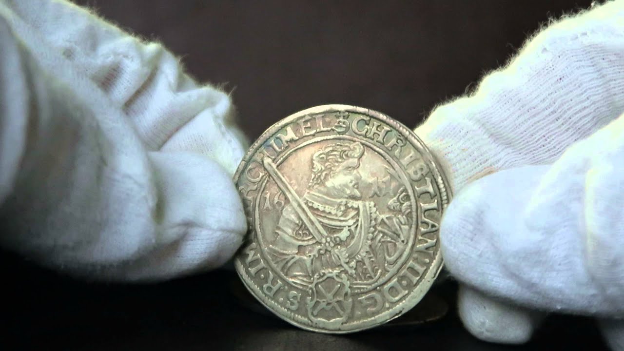 Талер Иоганна-Георга I Саксонcкого 1655 год.