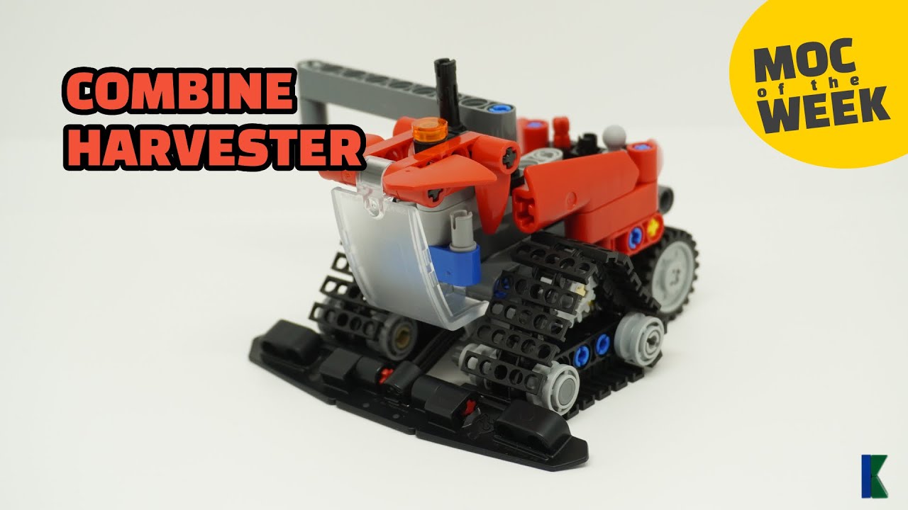 Combine Harvester | MOC by Dyens Creations | Stop Motion | 42148 Alternate