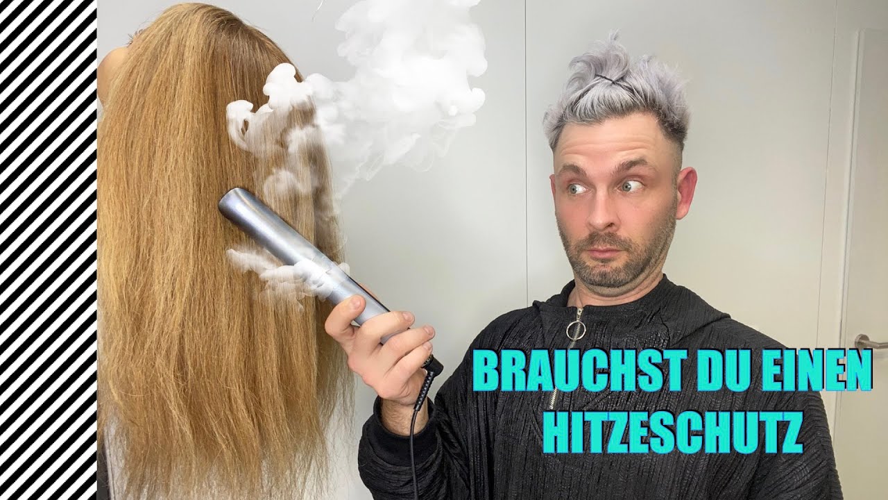 Braucht man einen Hitzeschutz beim Haare glätten ?