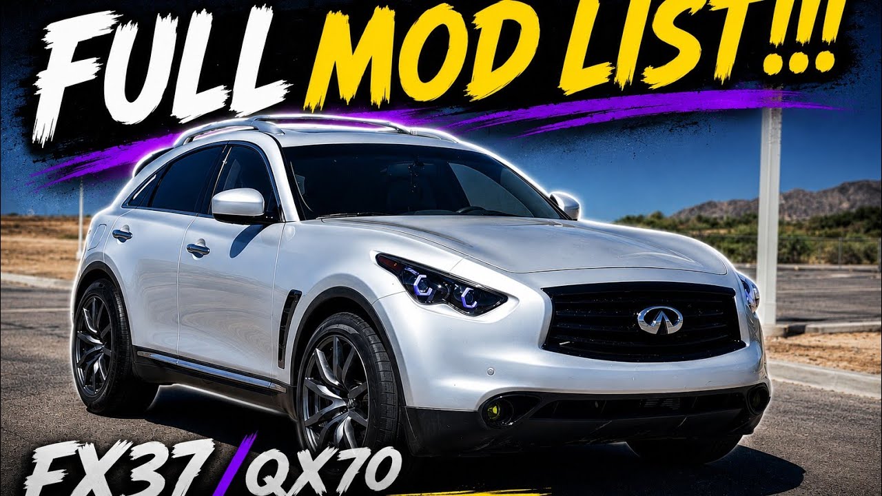 Полный список модификаций (Mod) | INFINITI FX37 QX70