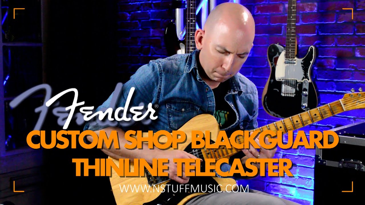 Fender Custom Shop Blackguard Thinline Telecaster
