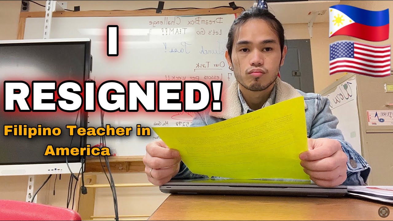 I RESIGNED❗️BIG DECISION MADE❗️ 🇺🇸🇵🇭 FILIPINO TEACHER IN AMERICA