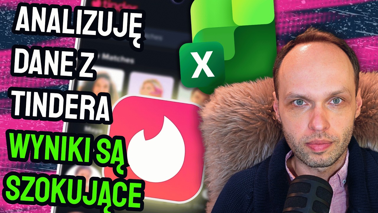 ANALIZUJĘ DANE Z TINDERA | Kompletena analiza w Excelu - tabele przestawne i dashboard