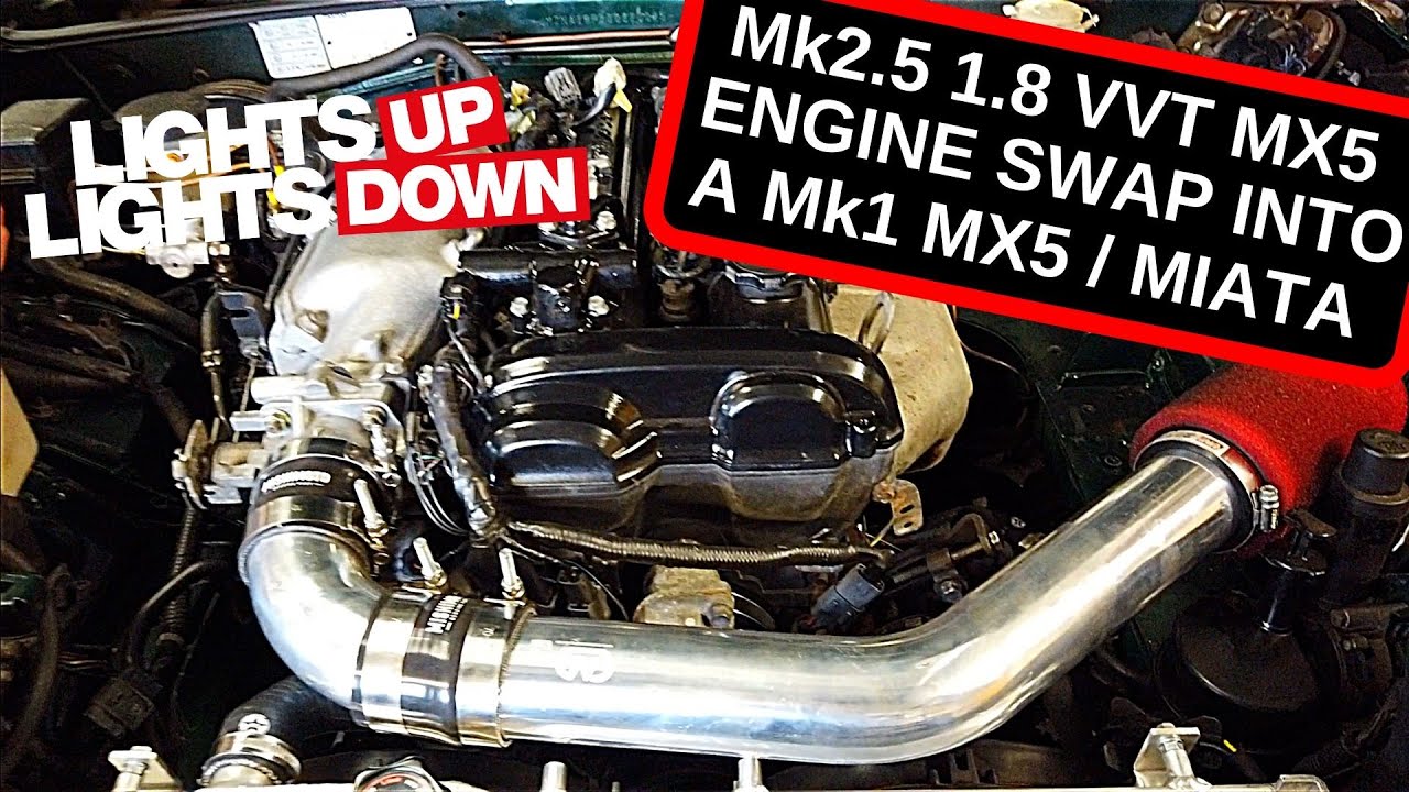 Whats going on in the workshop 32 - The MX5 Mk2.5 VVT engine swap is progressing