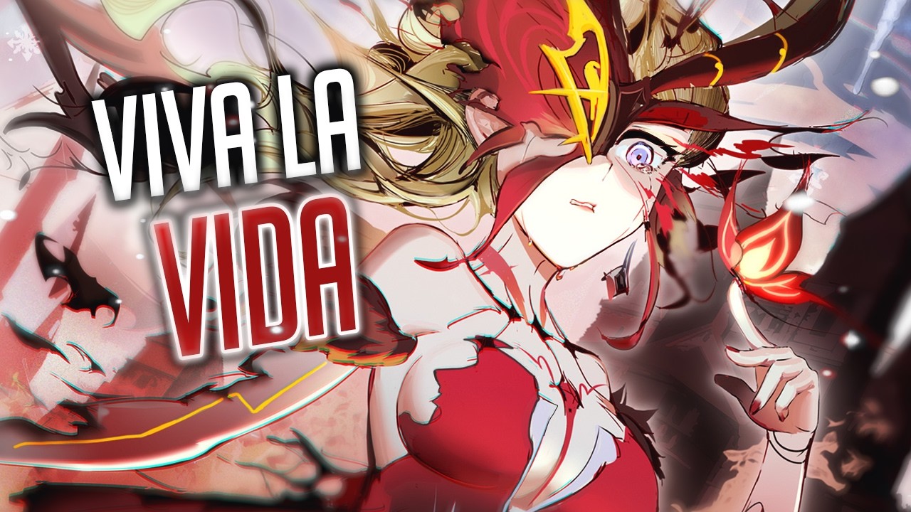 Nightcore - Viva la Vida (But it hits different) (Lyrics)