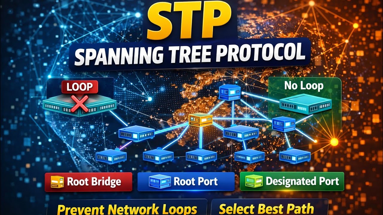 Kenapa Jaringan Bisa Down Gara-Gara Loop? Ini Solusinya! (STP)