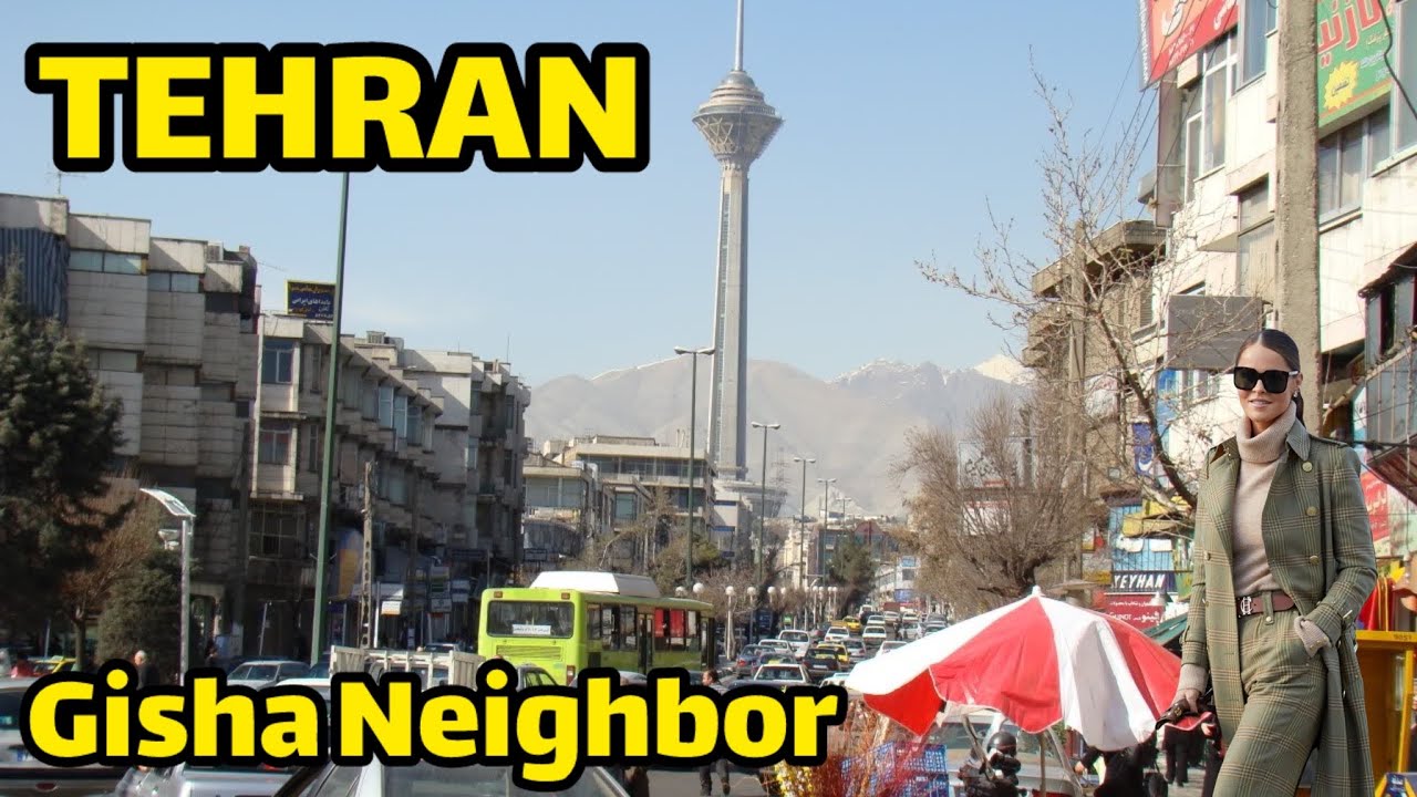 TEHRAN 2025 / WALKING ON GISHA Neighborhood / محله گیشا ) کوی نصر)